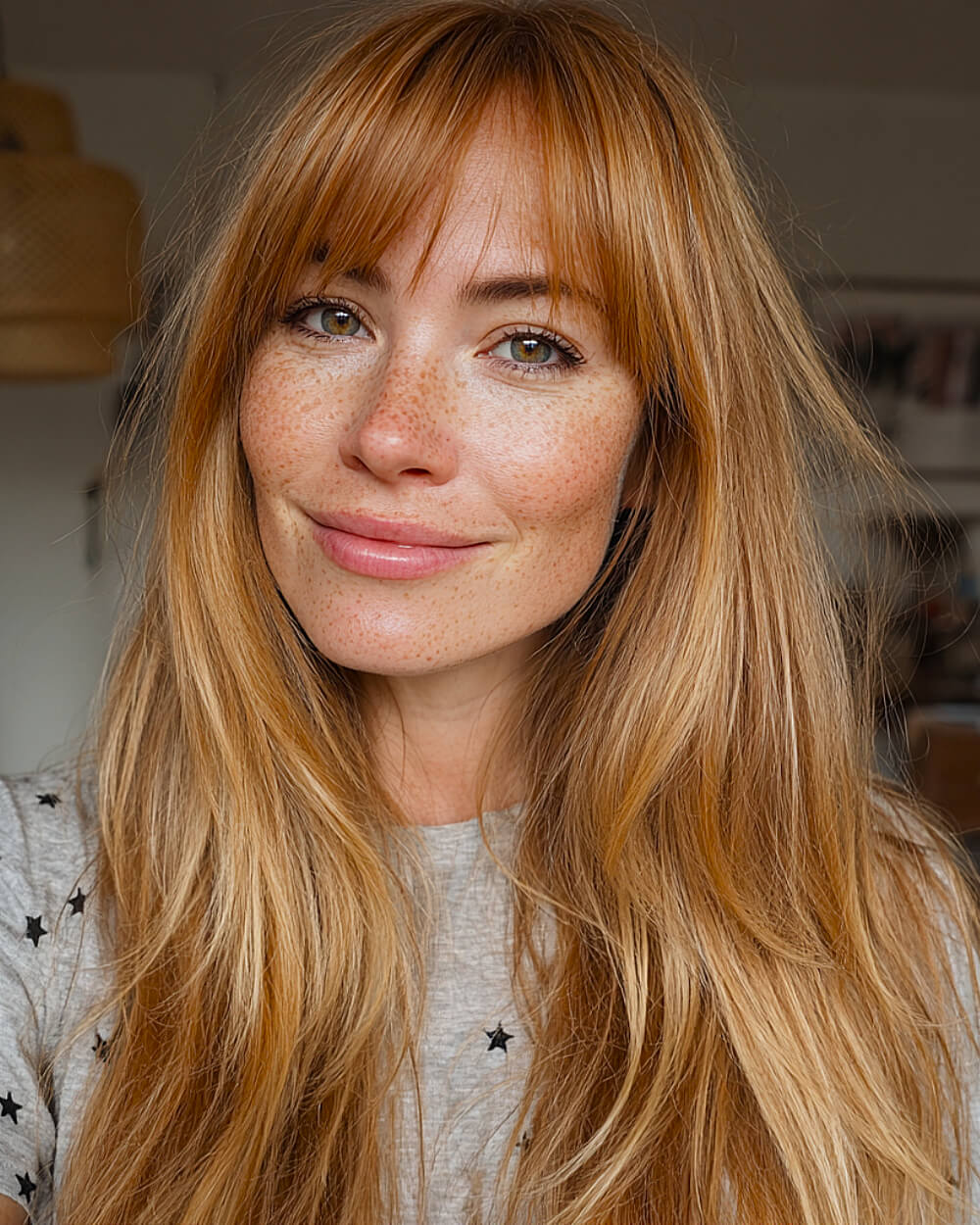 42 Stunning Hairstyles for Long Straight Hair with Curtain Bangs