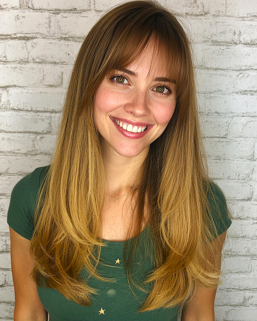 42 Stunning Hairstyles for Long Straight Hair with Curtain Bangs