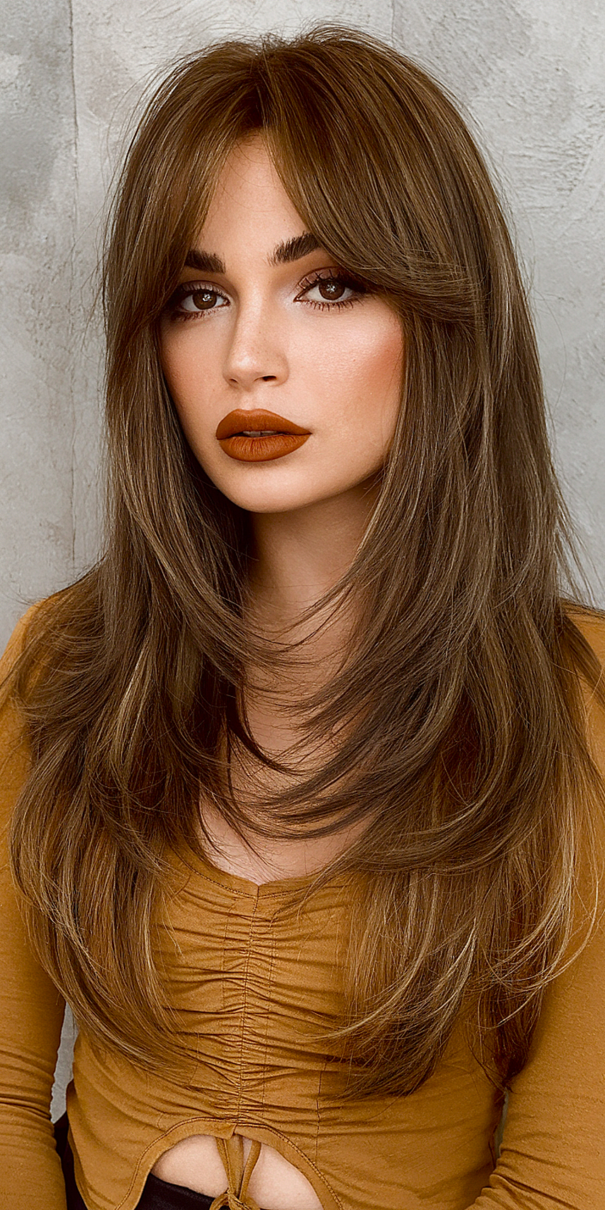 42 Stunning Hairstyles for Long Straight Hair with Curtain Bangs