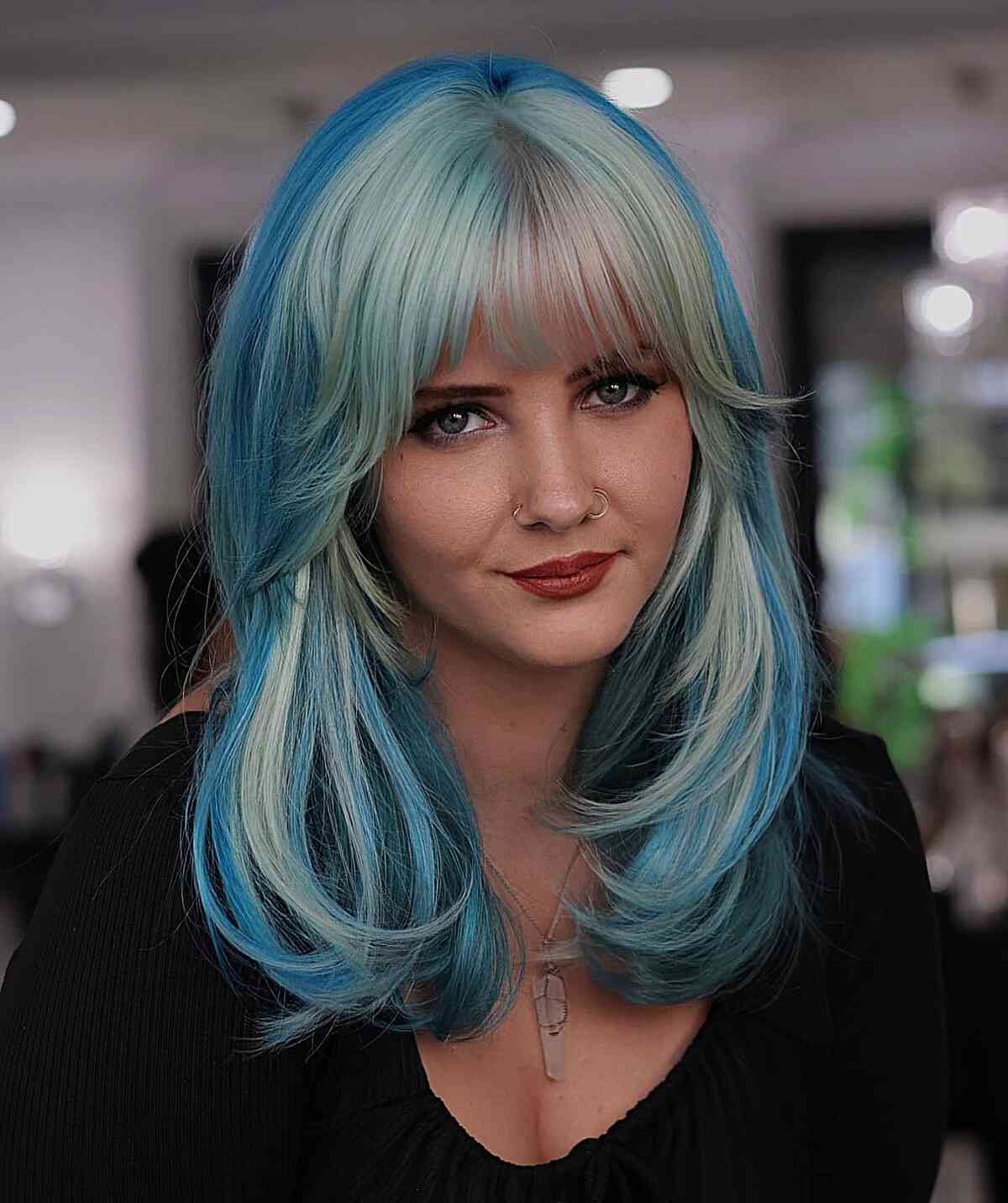 Blue Balayage Hair Color Ideas: 35 Stunning Looks & Trends