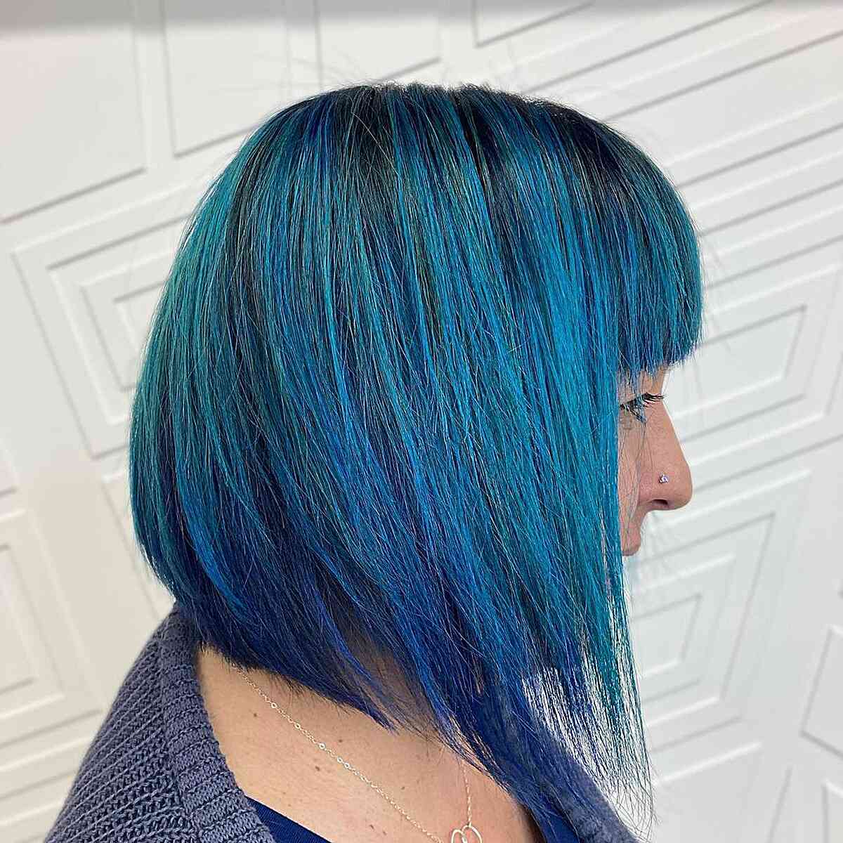Blue Balayage Hair Color Ideas: 35 Stunning Looks & Trends