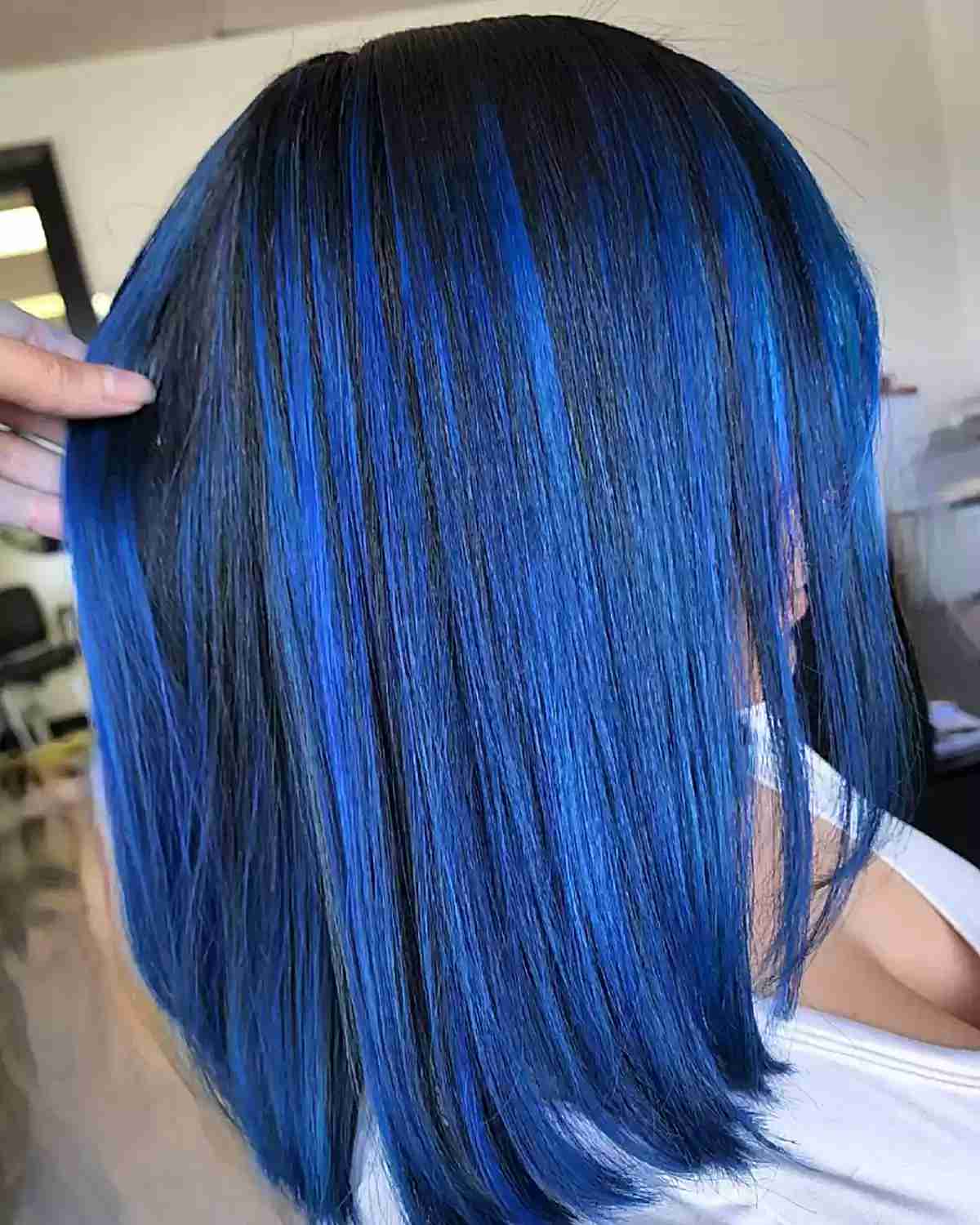 Blue Balayage Hair Color Ideas: 35 Stunning Looks & Trends