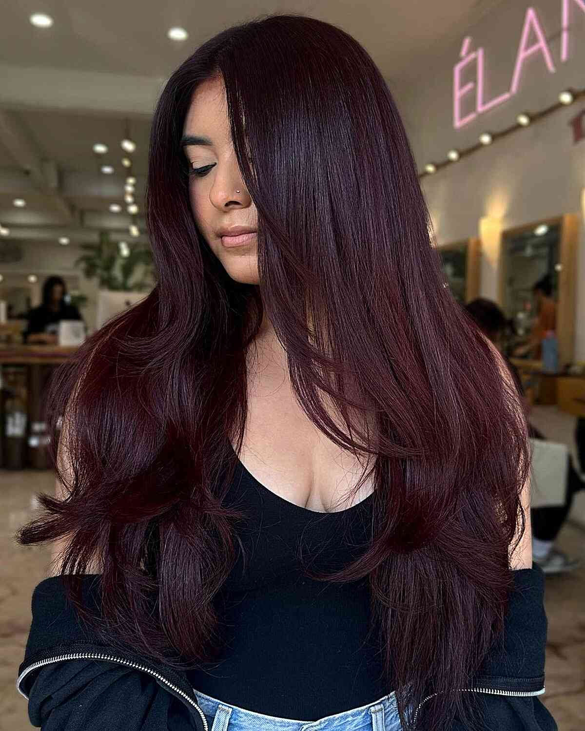 Cherry Cola Hair Color: 29 Stunning Examples & Styling Tips