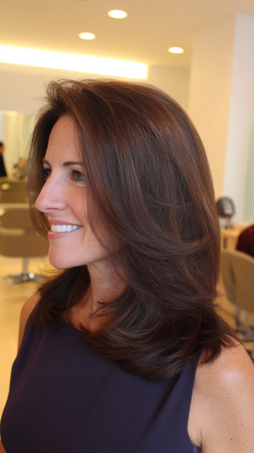 Best Chocolate Brown Hair Colors for Mature Women | Rich & Vibrant Shades