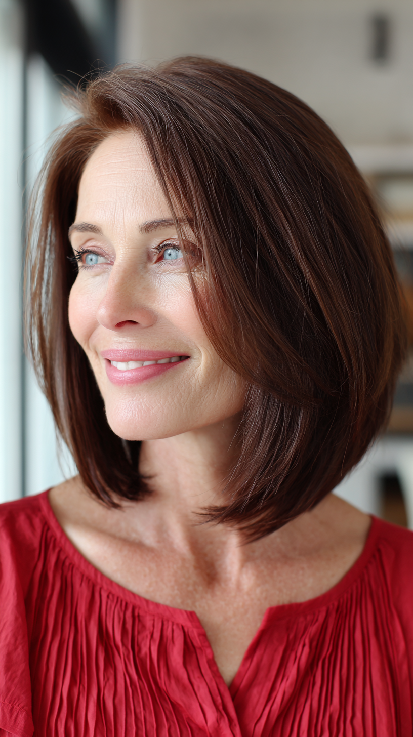 Best Chocolate Brown Hair Colors for Mature Women | Rich & Vibrant Shades