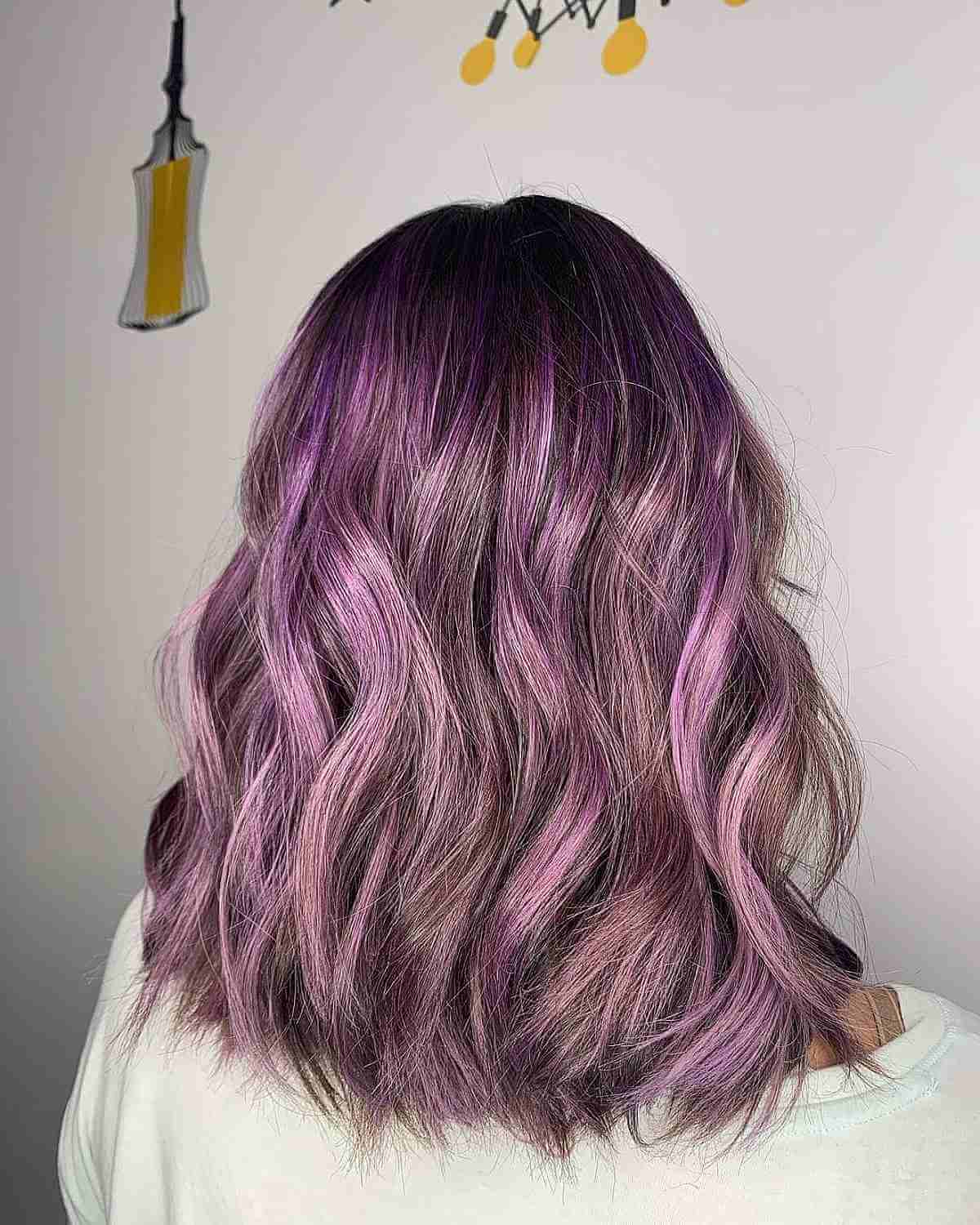 Purple Balayage: 21 Stunning Looks & Expert Tips