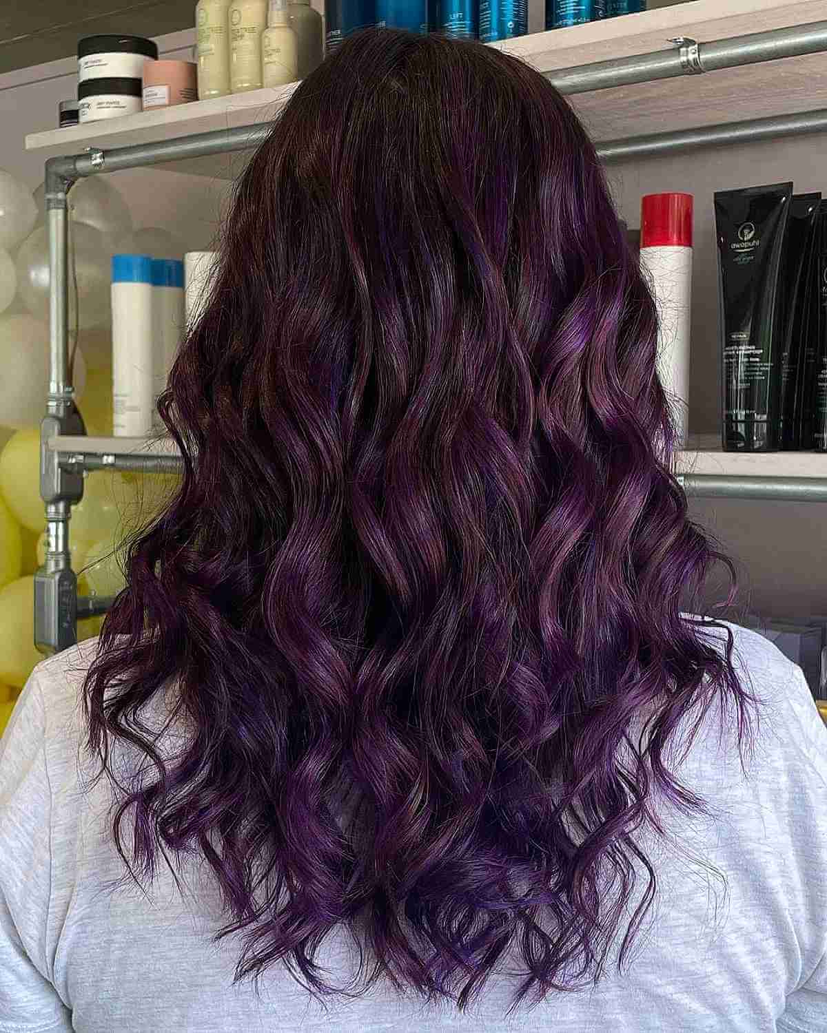 Purple Balayage: 21 Stunning Looks & Expert Tips
