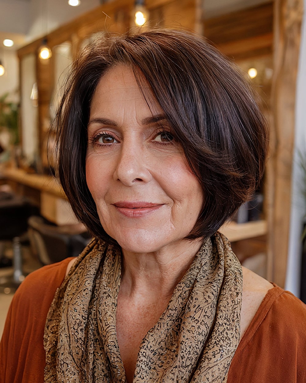 Best Dark Brown Hair Colors for Women Over 60 | Expert Guide