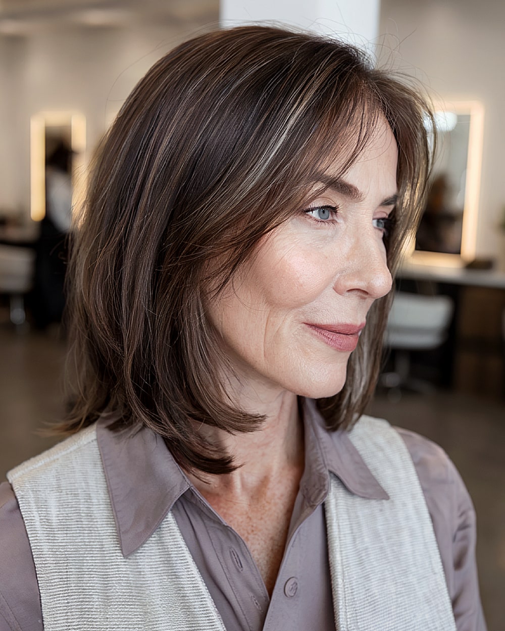 Best Dark Brown Hair Colors for Women Over 60 | Expert Guide