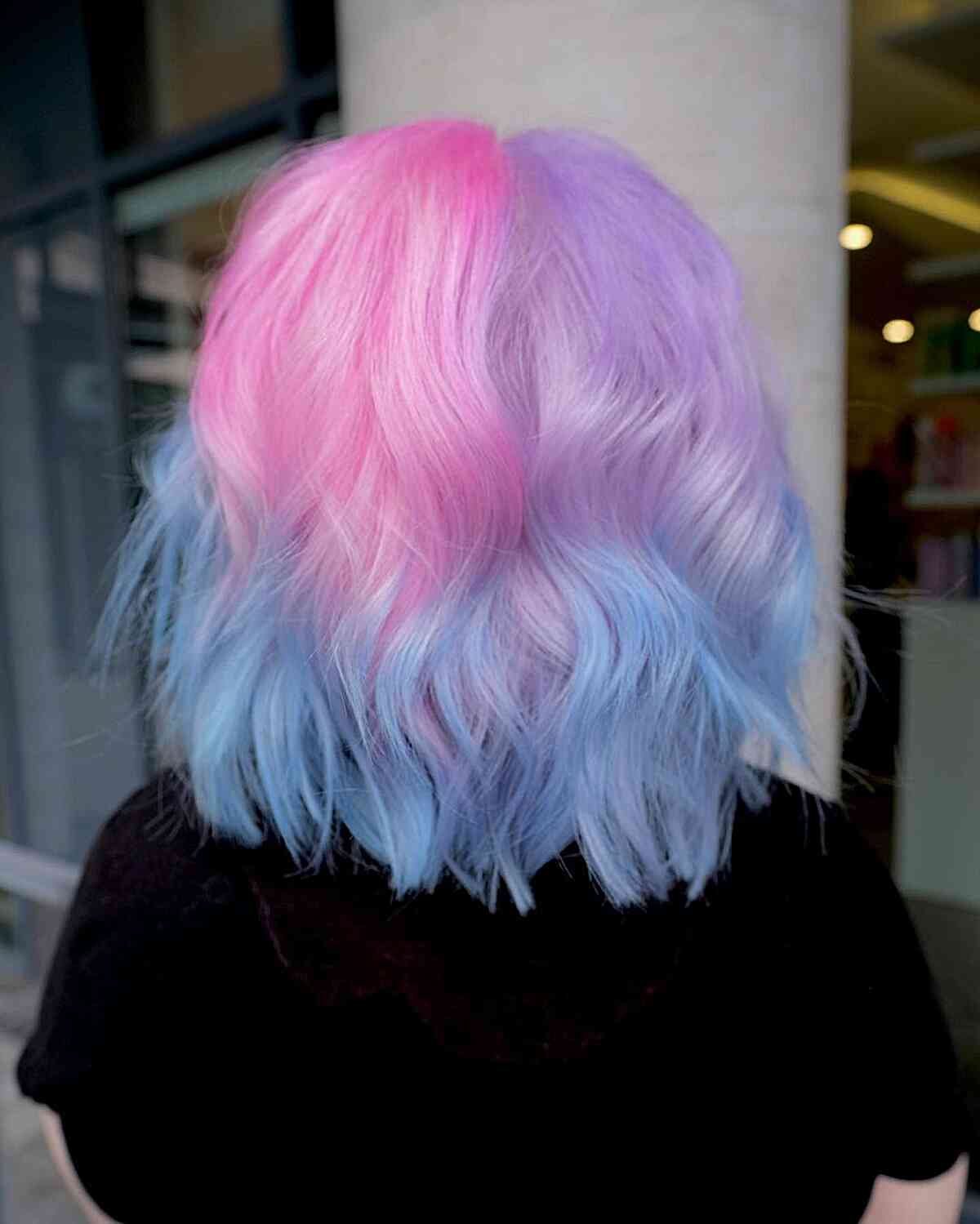 25 Trendy Cotton Candy Hair Color Ideas for 2024