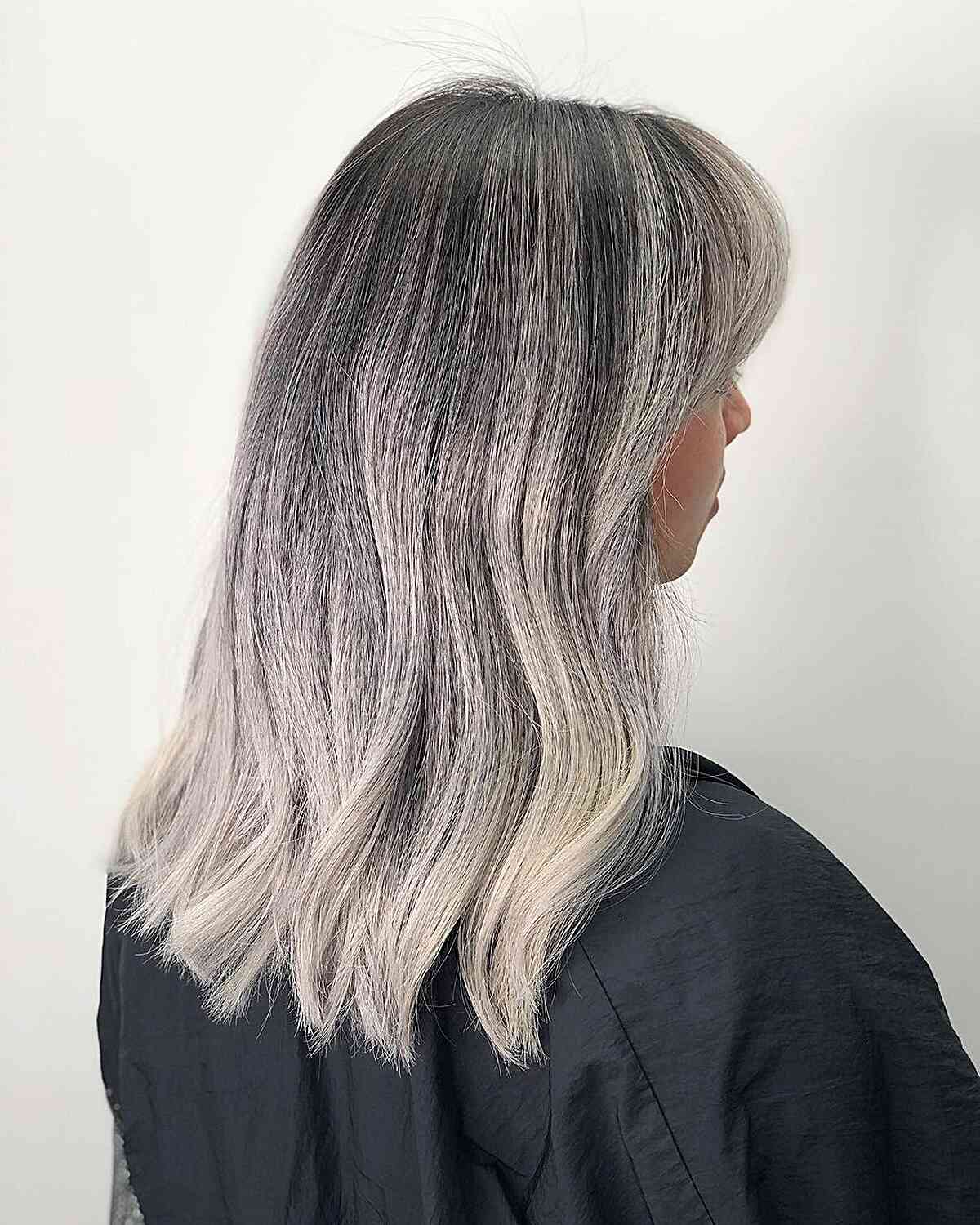 Grey Blending Techniques for Dark Hair: 52 Stunning Styles