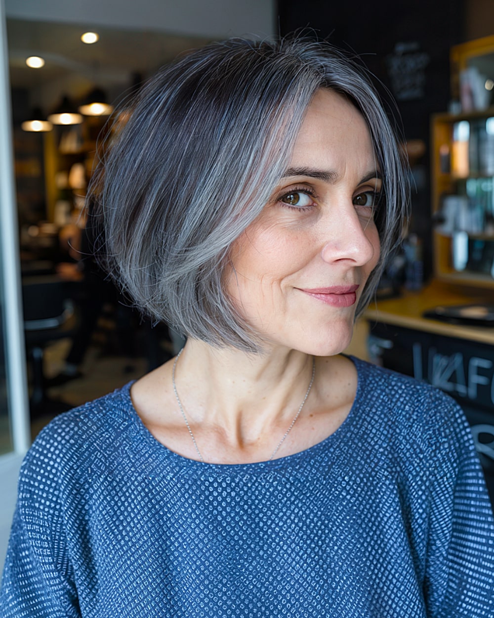 Grey Blending Techniques for Dark Hair: 52 Stunning Styles