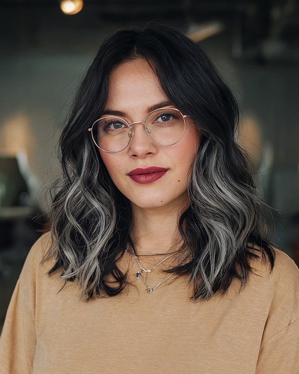 Grey Blending Techniques for Dark Hair: 52 Stunning Styles