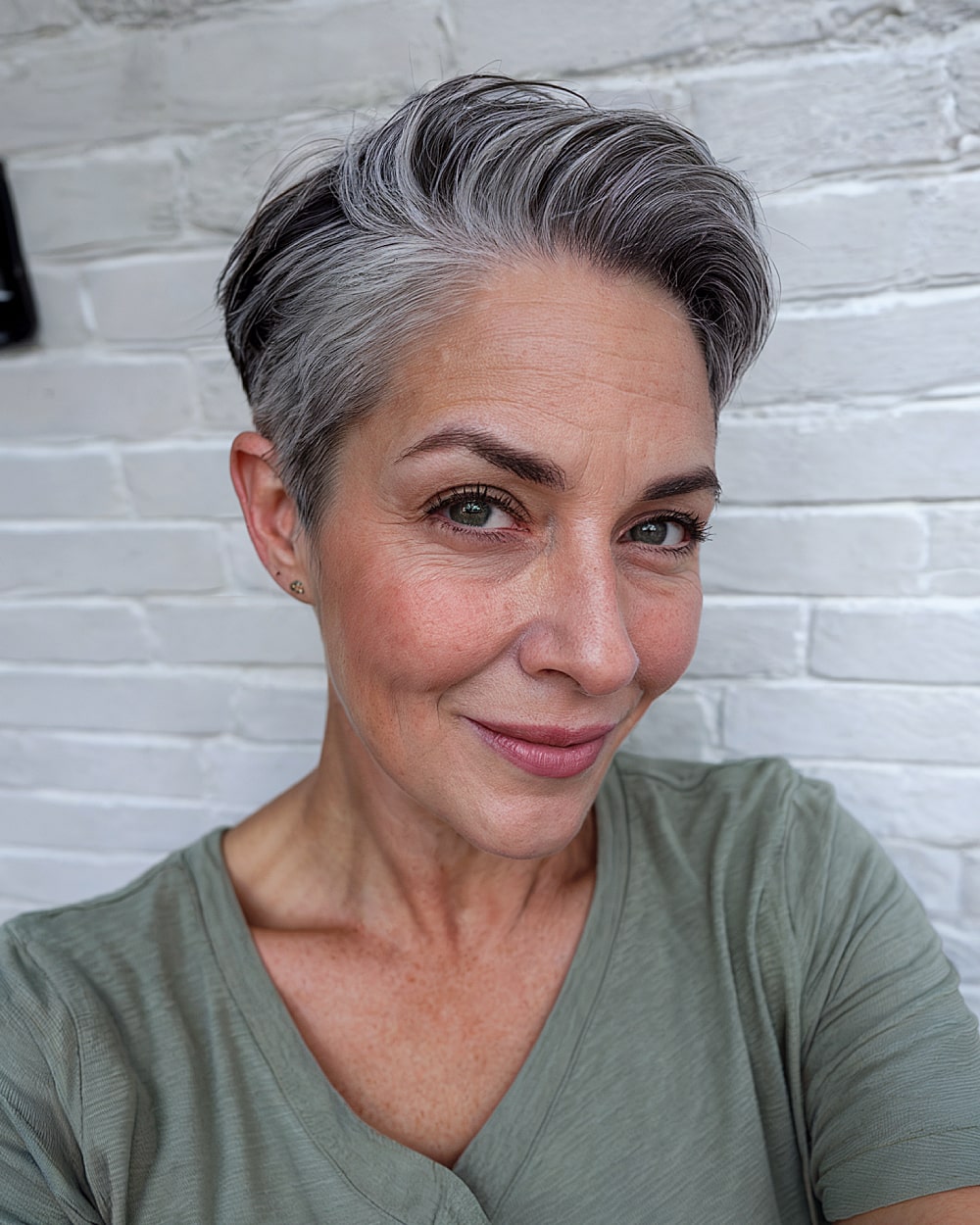 Grey Blending Techniques for Dark Hair: 52 Stunning Styles