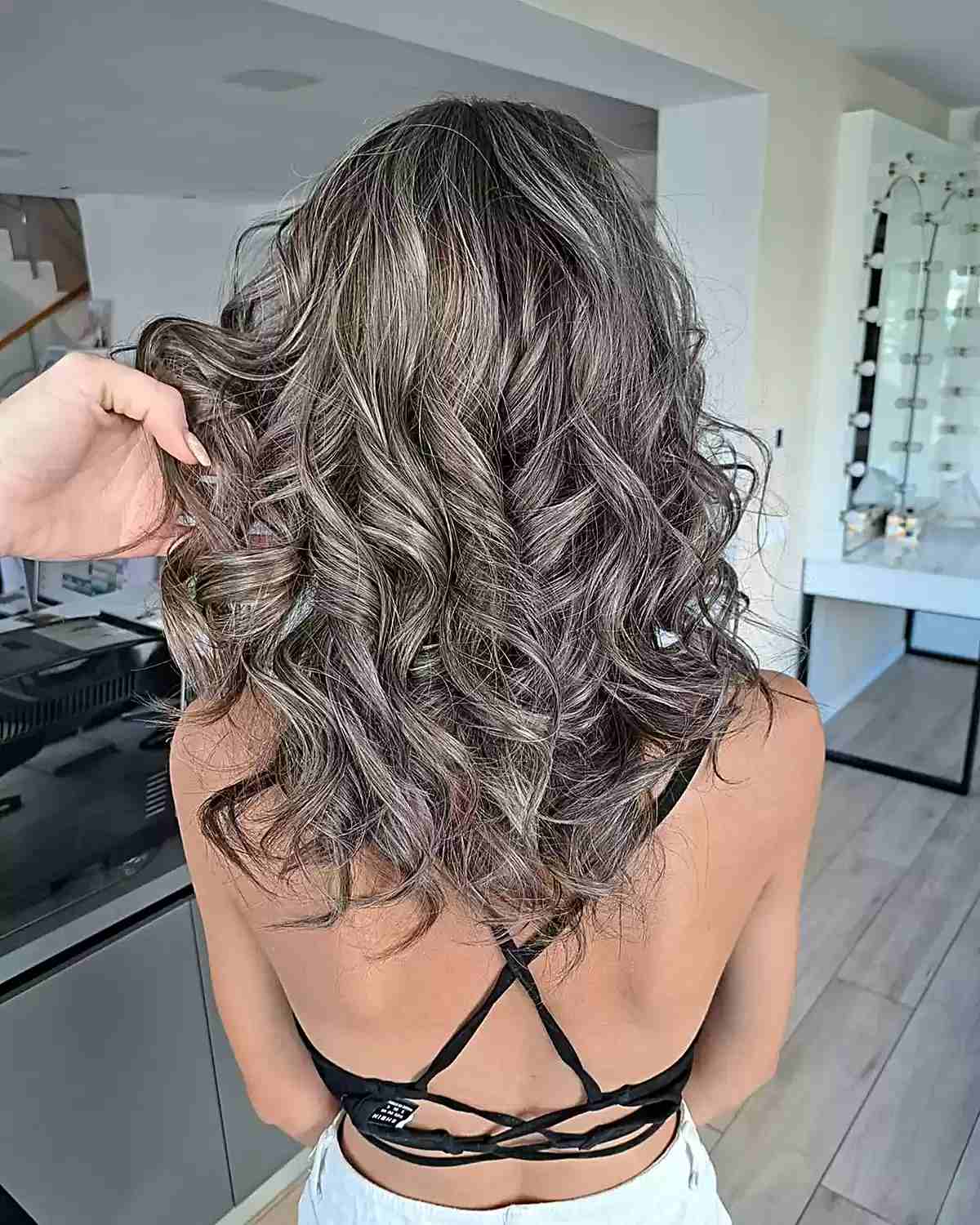 Grey Blending Techniques for Dark Hair: 52 Stunning Styles