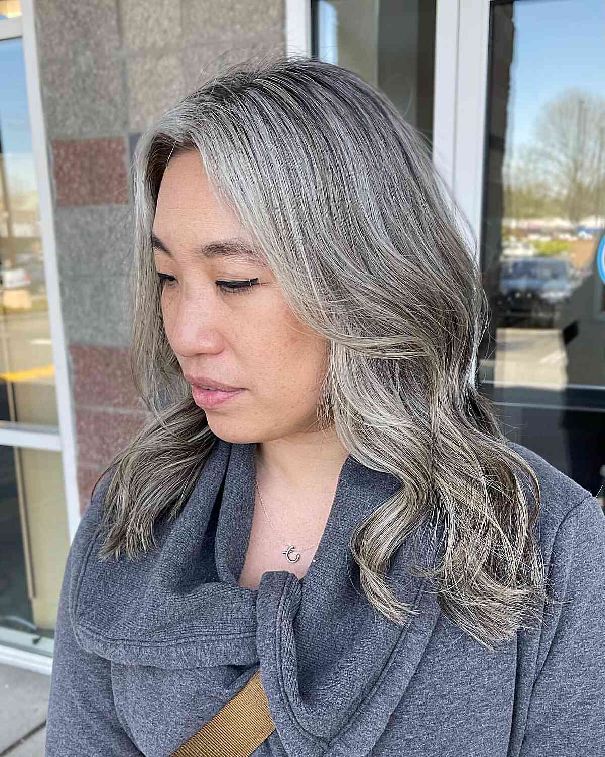 Grey Blending Techniques for Dark Hair: 52 Stunning Styles