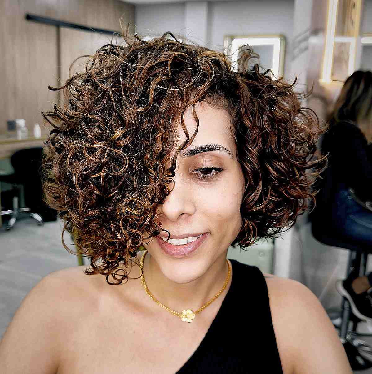 Jaw-Length Curly Bob: 50 Stunning Looks & Styling Tips