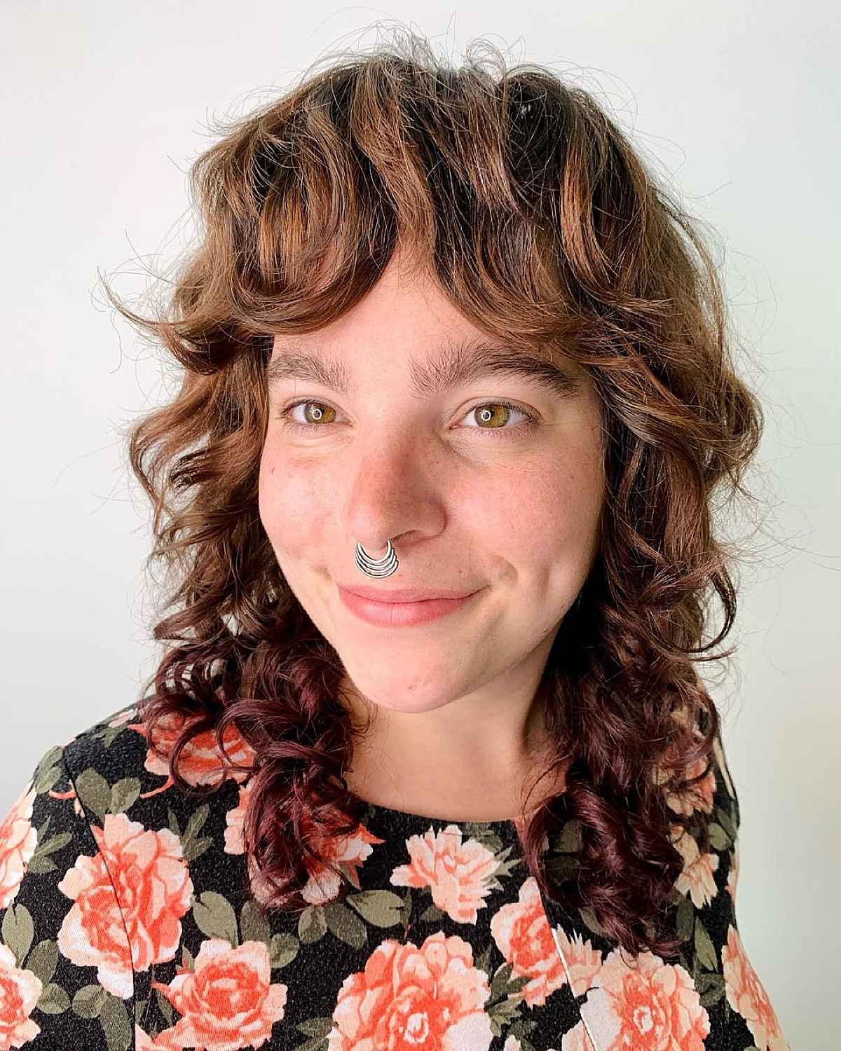 Curly Curtain Bangs: 26 Styles & Expert Tips for Soft Framing