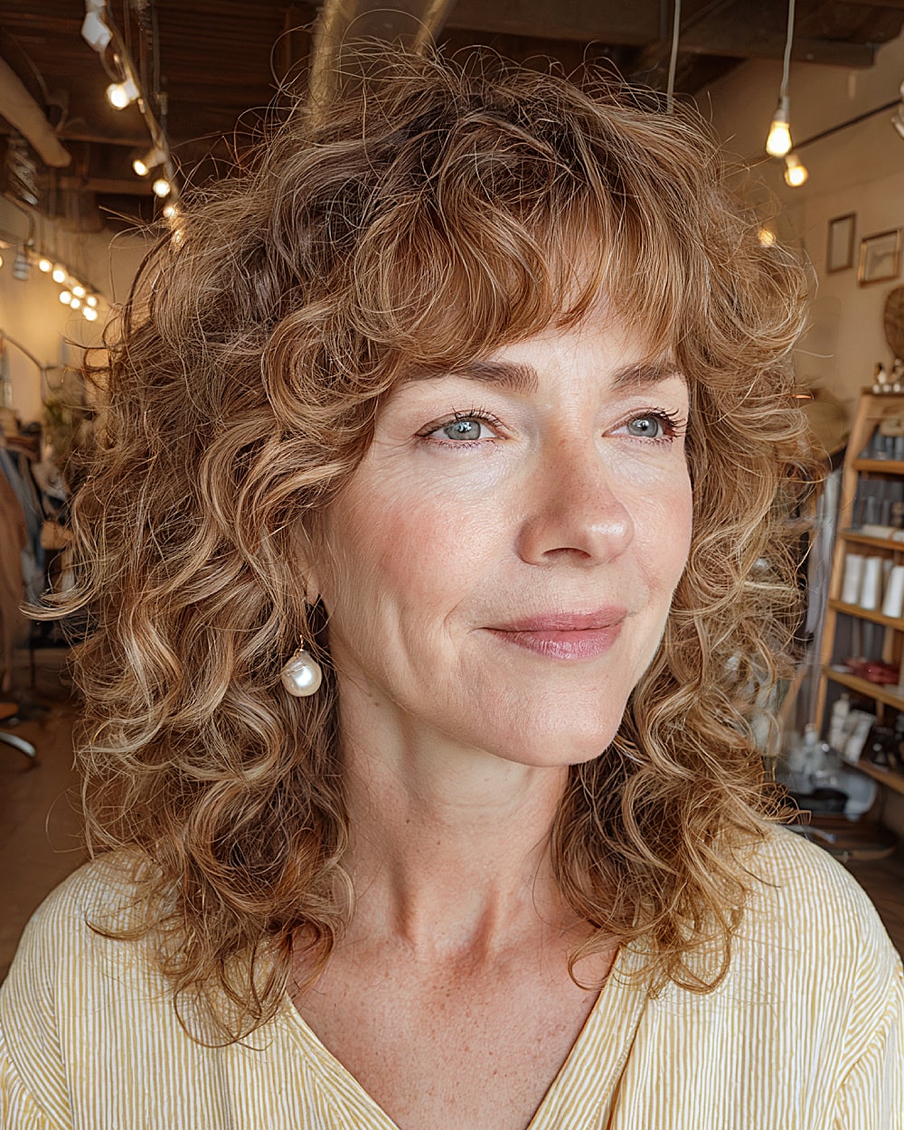 Best Curly Hairstyles for Women Over 50: Easy & Voluminous