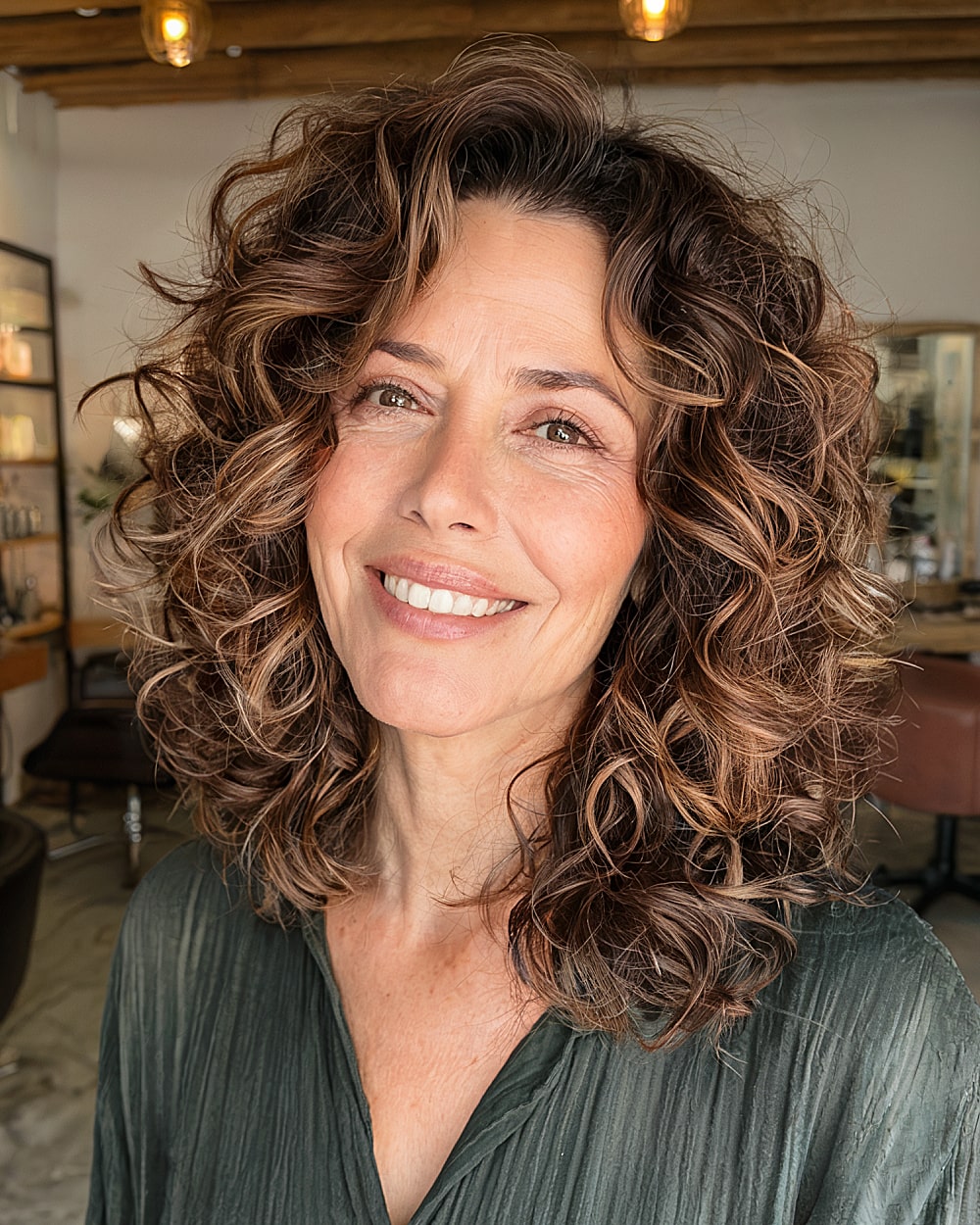 Best Curly Hairstyles for Women Over 50: Easy & Voluminous