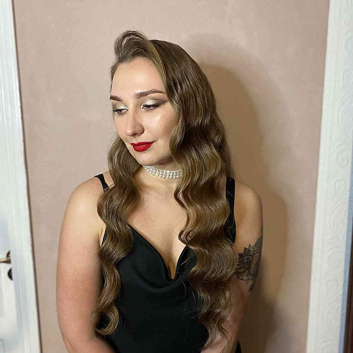 Hollywood Waves: 28 Stunning Styles for Special Occasions