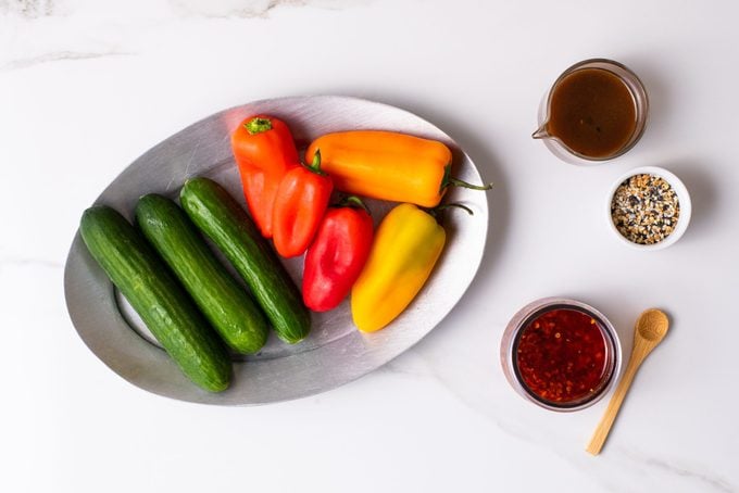 Viral Cucumber & Pepper Salad Recipe | Simple Summer Side Dish