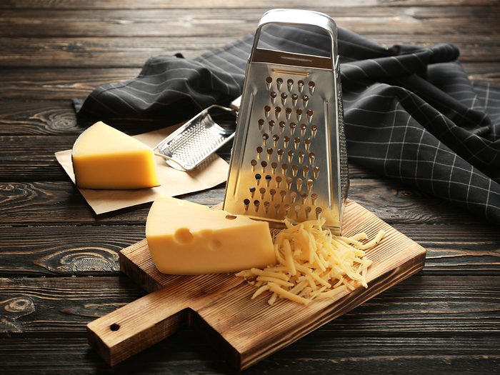 Prevent Cheese Grater Mess: Simple Tip for Clean & Freshly Grated Cheese