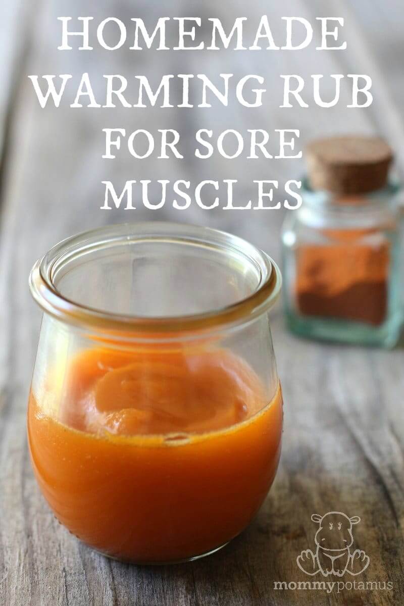 DIY Warming & Cooling Muscle Rub for Sore Muscles