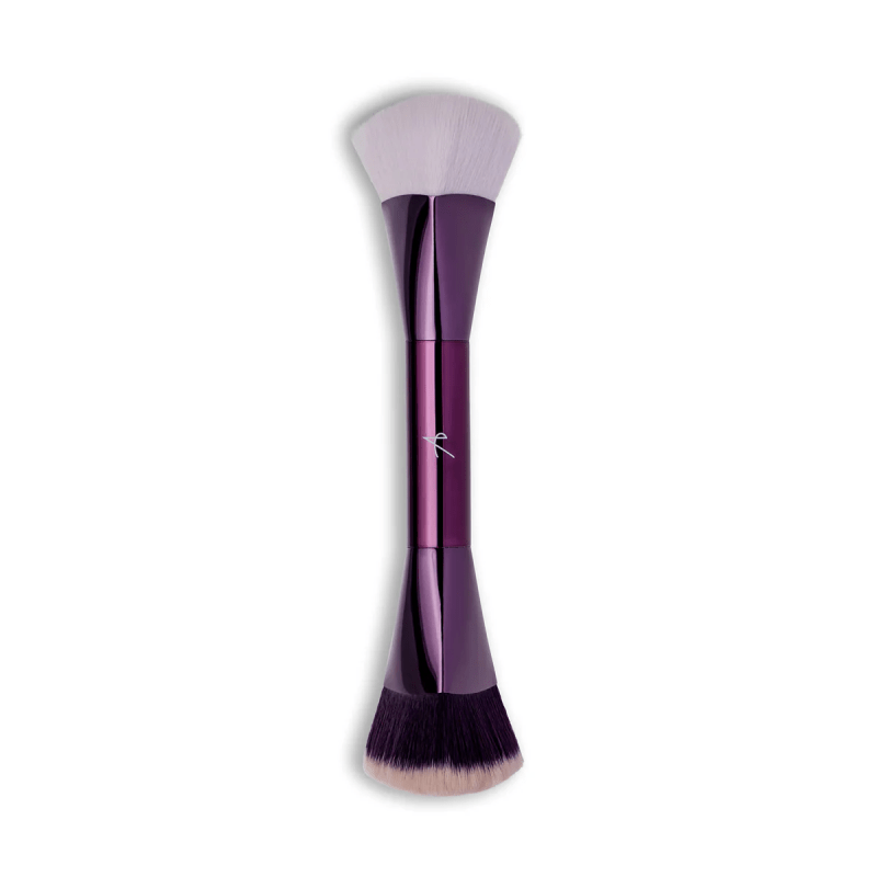 Dual‑Ended Brush Replaces Beauty Sponge—Seamless Foundation Blending Every Time