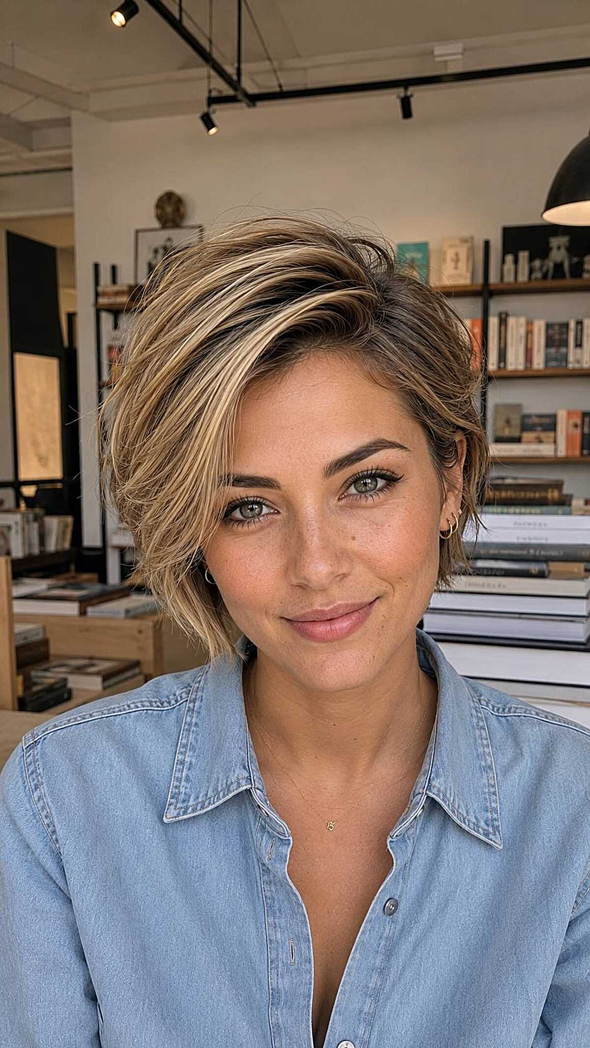 25 Elegant Short Side-Part Hairstyles to Elevate Your Look