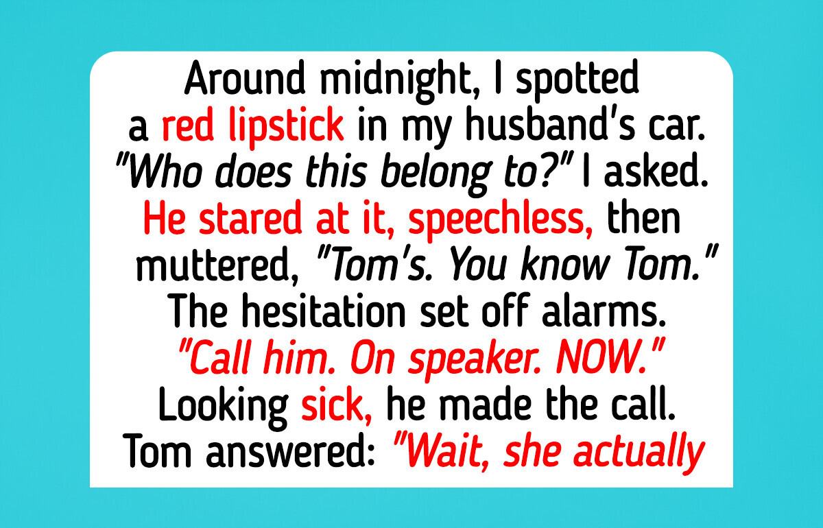 Red Lipstick Found in Husband’s Car: A Surprising Truth Behind the Mystery