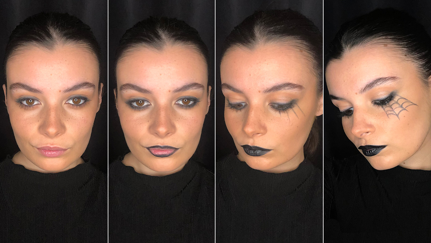Looks de maquillage rapides pour Halloween :araignée et clown | Kryolan