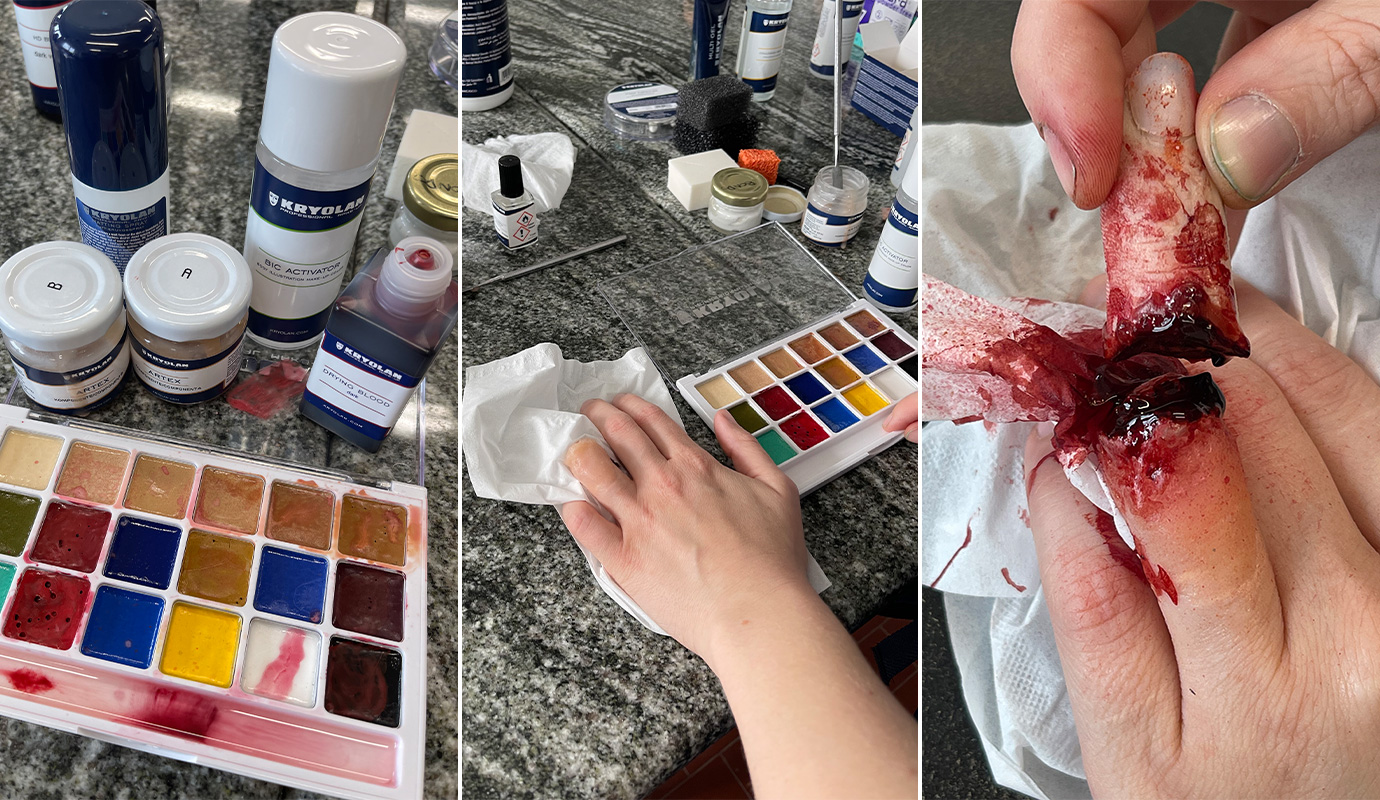 Créez de fausses blessures réalistes avec le maquillage Kryolan SFX – Tutoriel Halloween