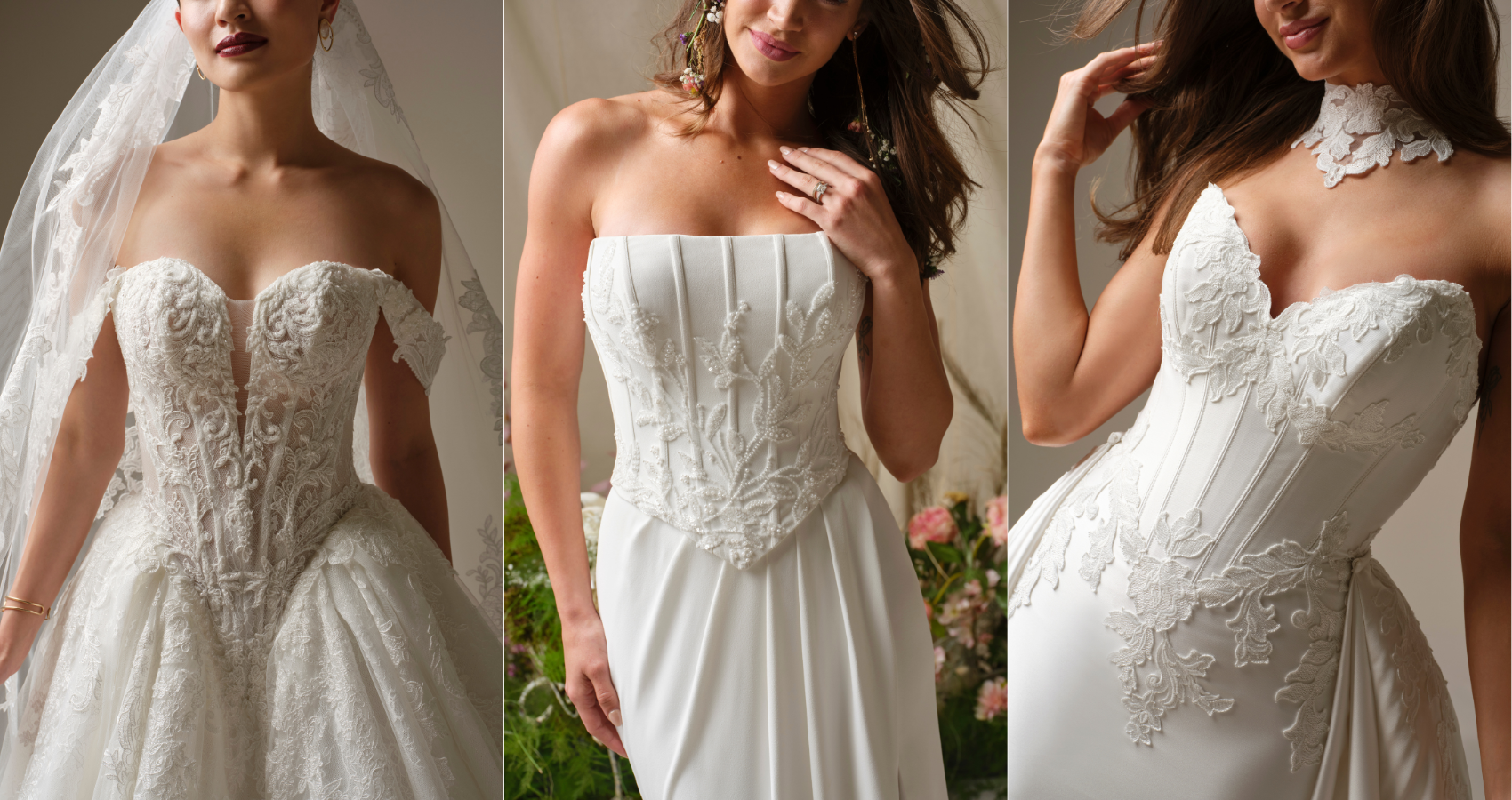 Abiti da sposa eleganti in vita basca | Maggie Sottero 