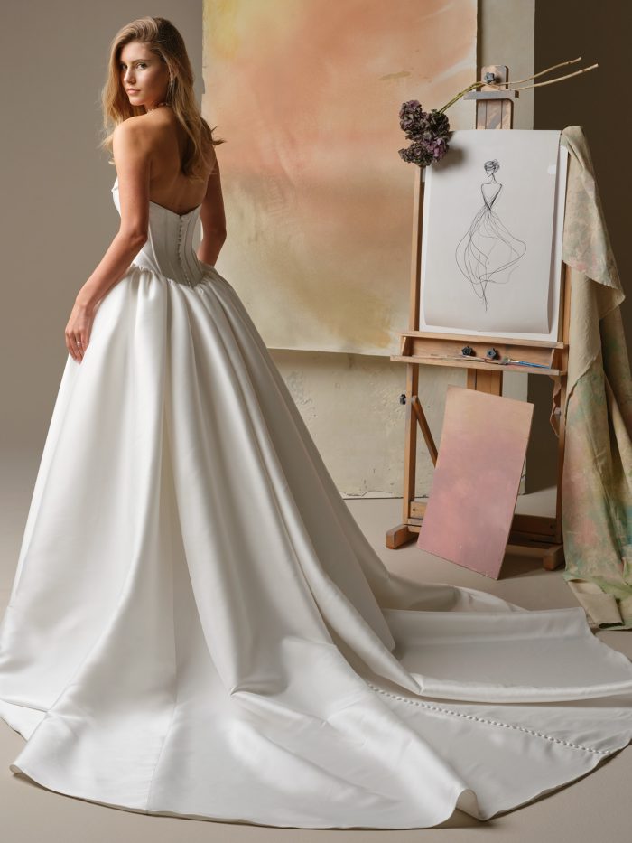 Idee e abiti da sposa bordeaux | Tendenze 2026 