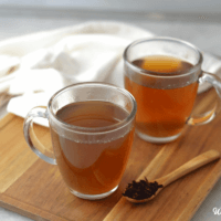 Receita de chá de ervas antiinflamatório natural para suporte autoimune 