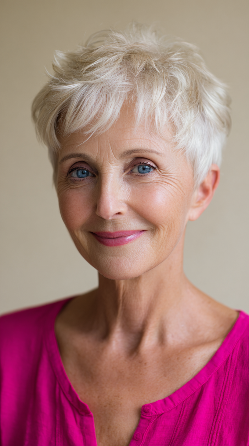 Meilleures coupes courtes de lutin pour les femmes de plus de 70 ans :style et conseils 