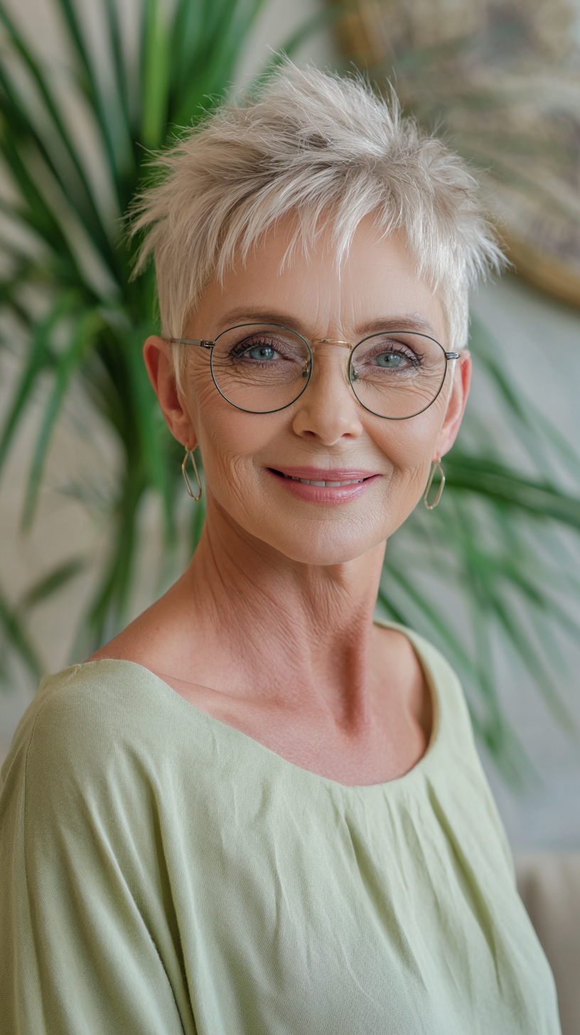 Meilleures coupes courtes de lutin pour les femmes de plus de 70 ans :style et conseils 