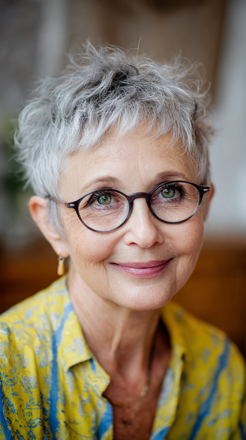 Meilleures coupes courtes de lutin pour les femmes de plus de 70 ans :style et conseils 