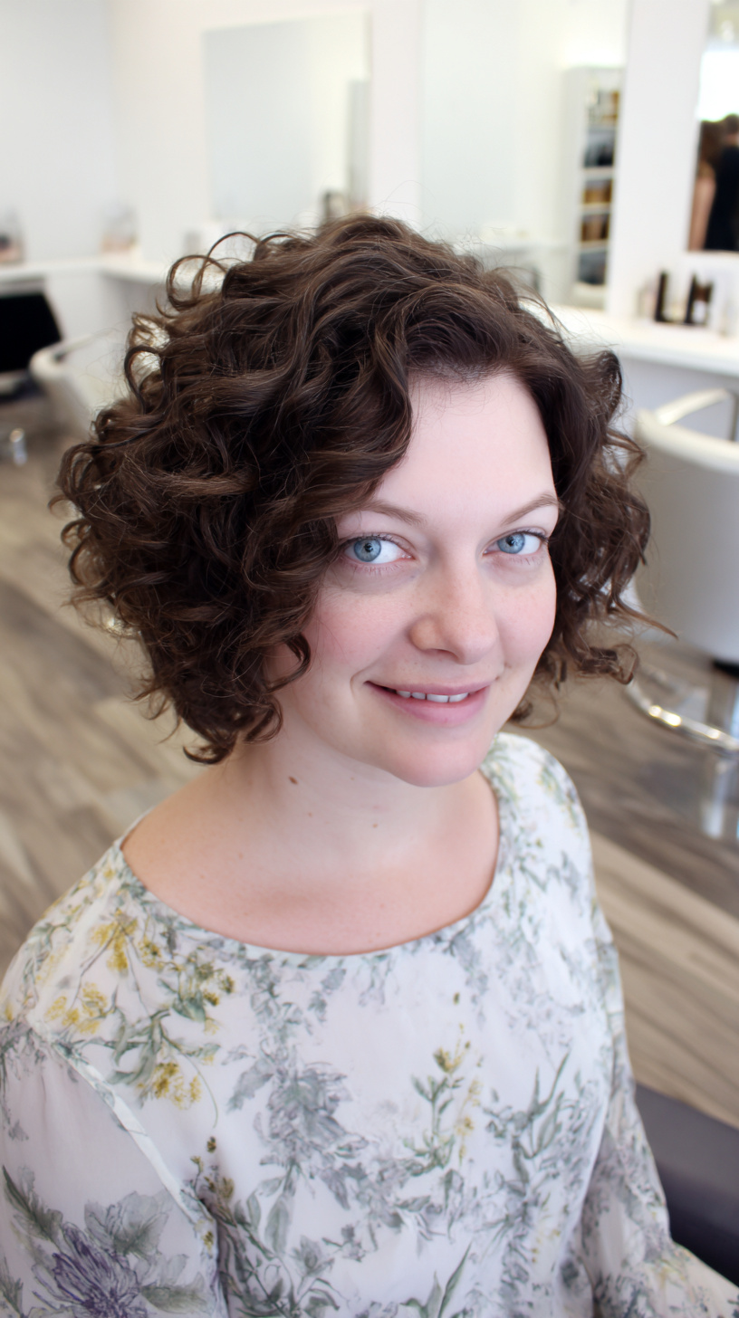 Coupes de cheveux courtes et bouclées élégantes pour les femmes de plus de 50 ans | Idées d experts