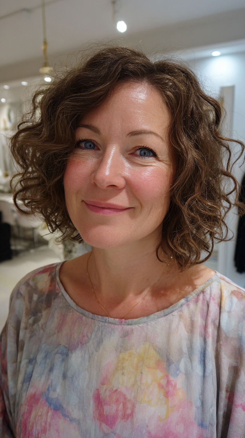 Coupes de cheveux courtes et bouclées élégantes pour les femmes de plus de 50 ans | Idées d experts