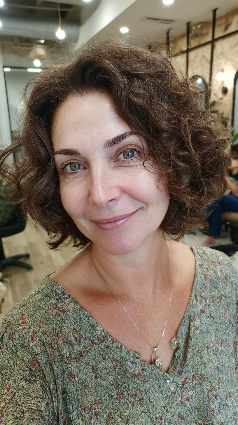 Coupes de cheveux courtes et bouclées élégantes pour les femmes de plus de 50 ans | Idées d experts