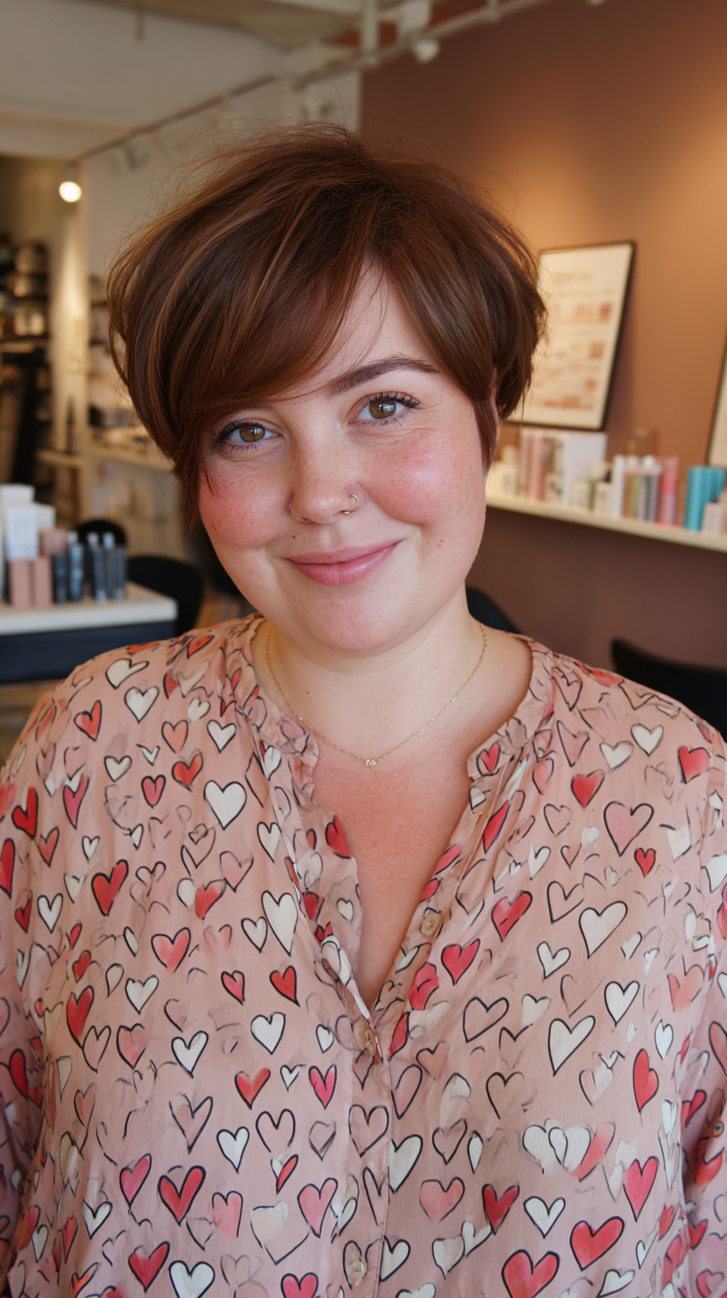 Meilleures coupes de lutin pour les visages ronds en 2026 :conseils de style d experts