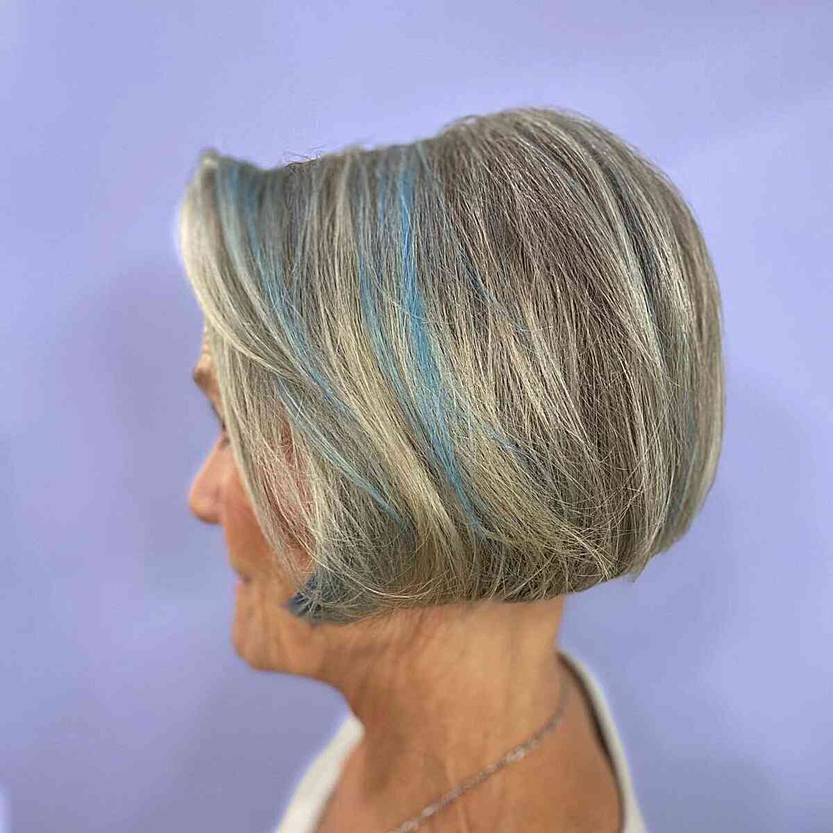 Beste kieferlange Haarschnitte für Frauen über 60:Stile und Tipps 