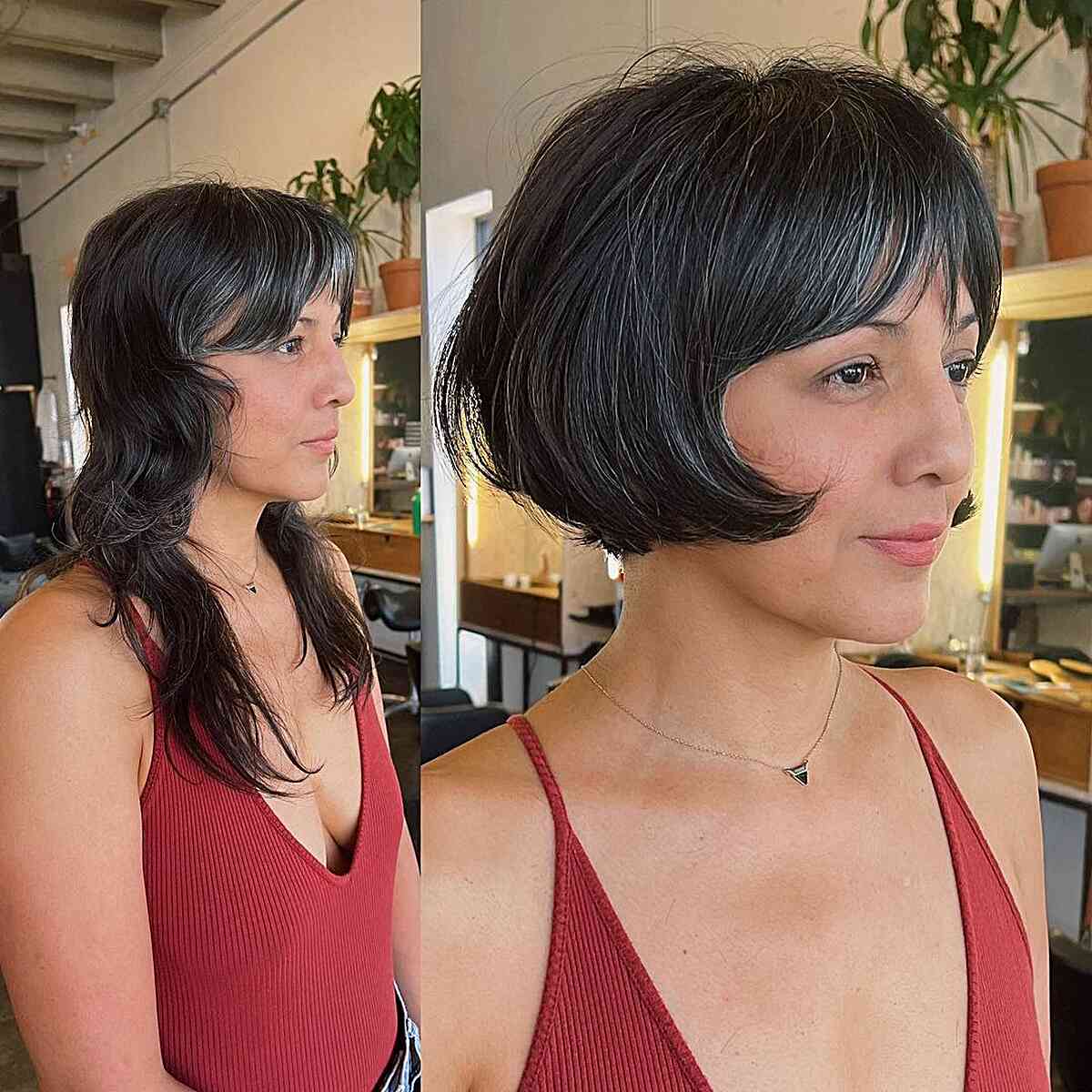 Cortes de pelo Bob hasta la mandíbula:estilos y consejos de peinado para un corte elegante
