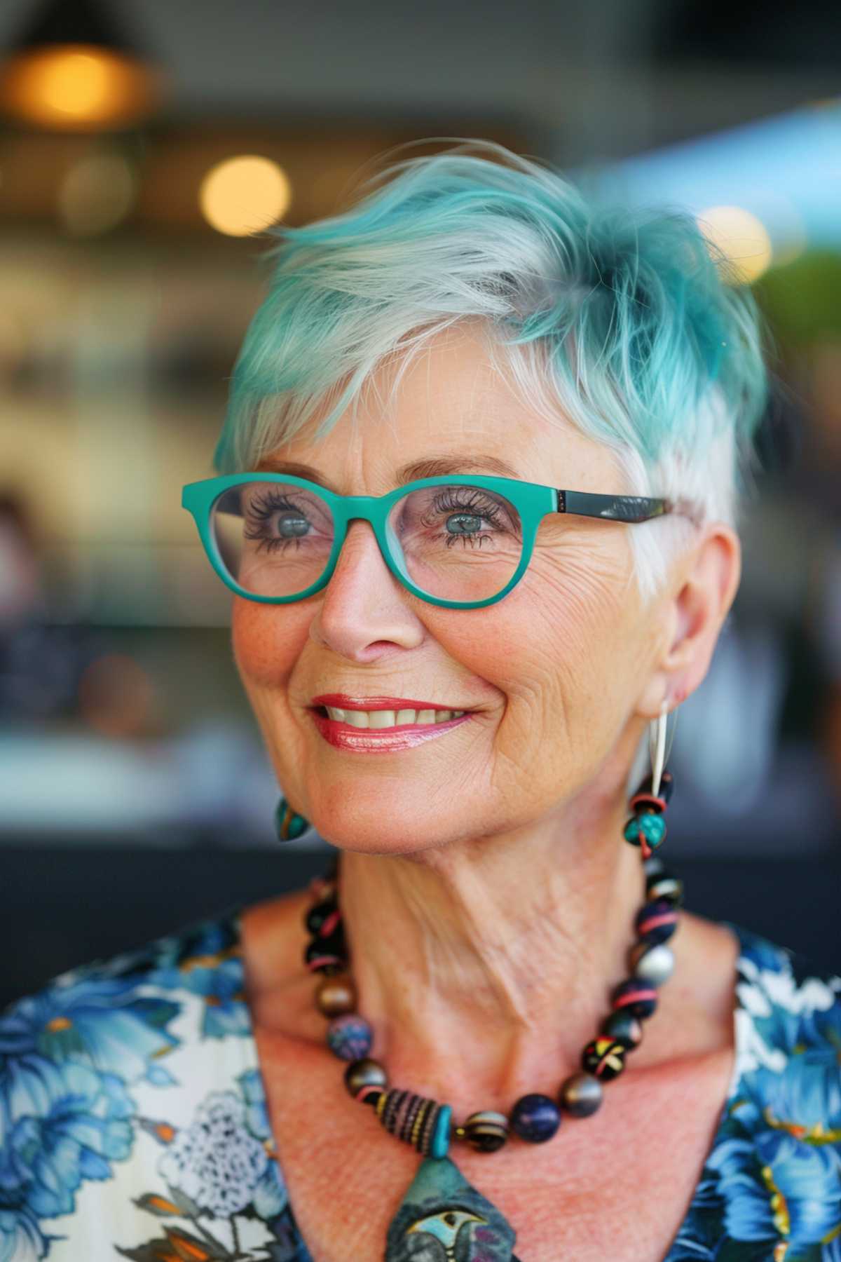 Cortes elegantes de Pixie para mulheres com mais de 70 anos com óculos | Tendências para 2026 
