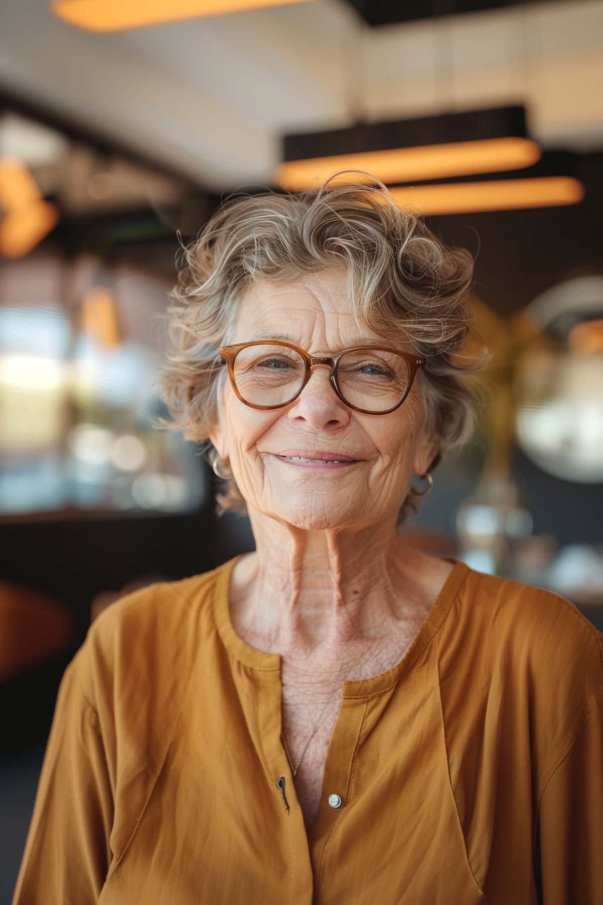 Cortes elegantes de Pixie para mulheres com mais de 70 anos com óculos | Tendências para 2026 