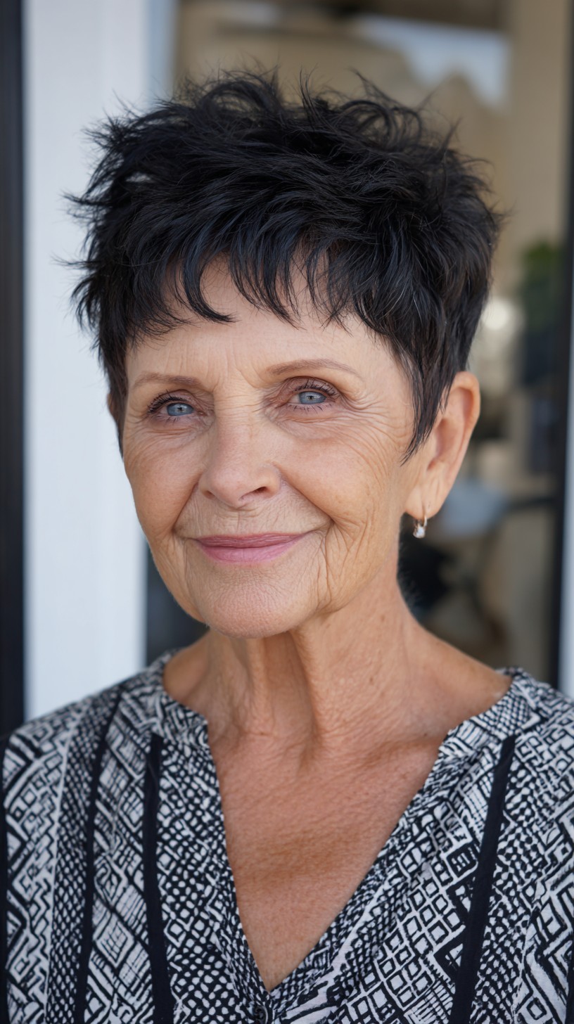 Coupes Pixie élégantes pour les femmes de 70 ans et plus | Styles modernes et anti-âge