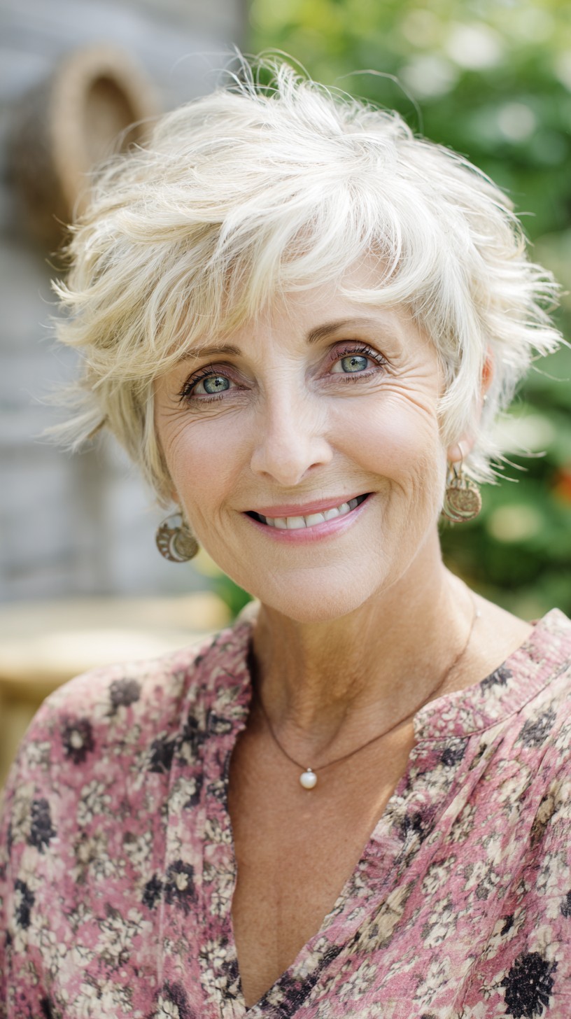 Coupes Pixie élégantes pour les femmes de 70 ans et plus | Styles modernes et anti-âge