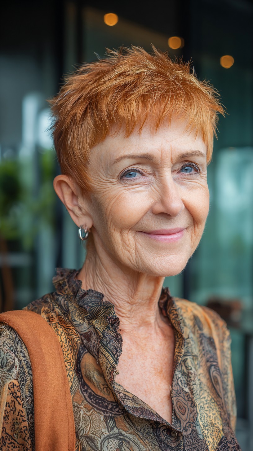 Coupes Pixie élégantes pour les femmes de 70 ans et plus | Styles modernes et anti-âge